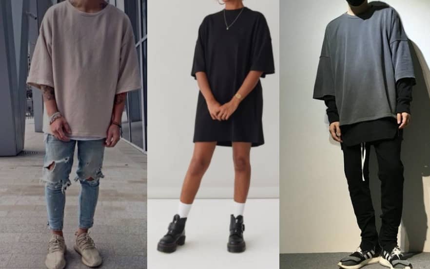 5 trendy ways to wear Baggy T-shirts